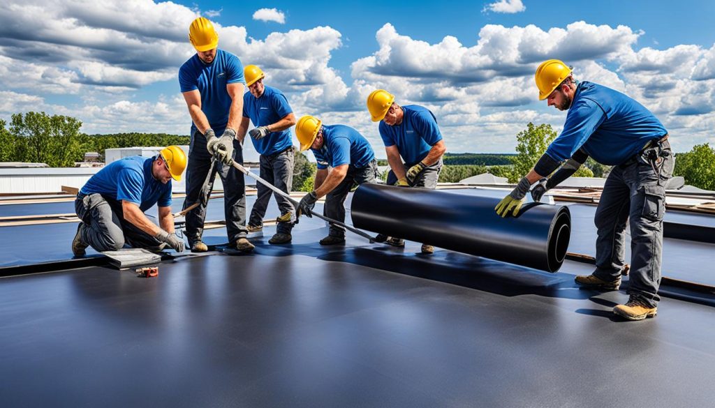 Dakbedekking EPDM